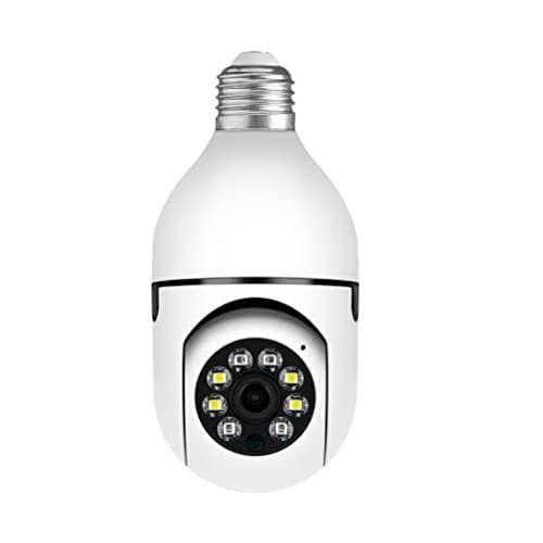FAVONE HD1080p E27 Bulb Connector WiFi Security Camera with Night Vision for Home/Office/Warehouse, V380 App for Remote Live Viewing-image-15