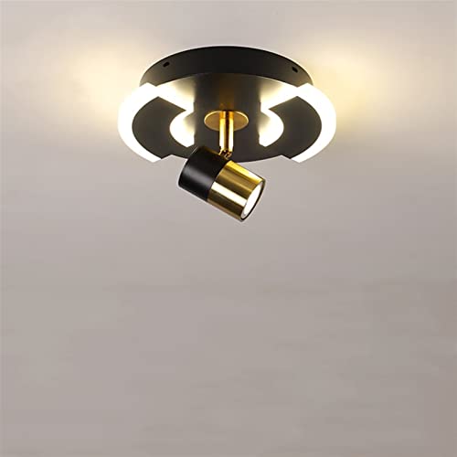 Lustre LED pour allée sombre éclairage intérieur blanc moderne