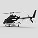 FunXylophy RC Helicopter for Adult, WOLFBUSH AW-911 Air-Wolf RC Helicopter, 1/34 Scale 2.4G 9CH Flybarless with 6G/3D Stunt Mode and One-Key Takeoff/Landing, GPS Positioning (RTF Version)