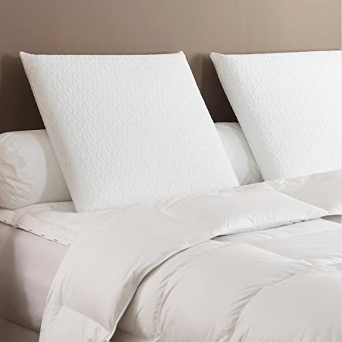 DODO - Oreiller Memory Fresh 60x60 cm - Soutien Ferme - Enveloppe 68% Polyester, 32% Modal - Bloc de Mousse Viscoélastique à Mémoire de Forme - Lavable en...