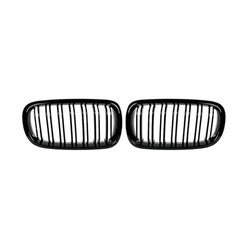 Calandre course rein noir brillant double lamelle voiture grille avant F15 F16 X5 X6