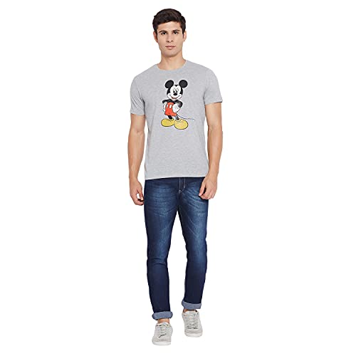 Image of Marvel Avengers by Wear Your Mind Men Round Neck Short Sleeves Knitted T-Shirt