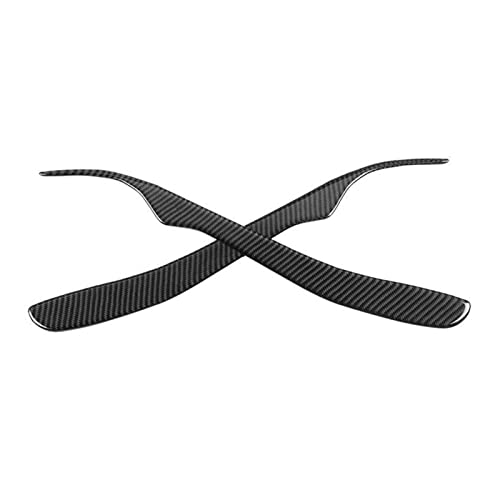 Fiveblessings 1 Paire phares paupière à la Lampe Frontale Sécaloscope Autocollant en Fibre de Carbone Compatible avec IS200 1998 1999 2000 2001 2002 2003 2004 2005