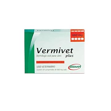 Vermífugo Biovet para Cães Vermivet Plus 660mg