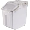 SASABAXI Dark Grey ABS Lockable Storage Bin 1Pack For Home Office School Travel Business Car As A Locking Storage Box
