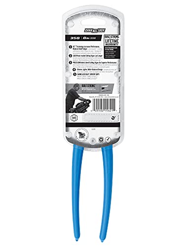 Channellock 358 8-Inch End Cutting Plier,Blue #TOP2