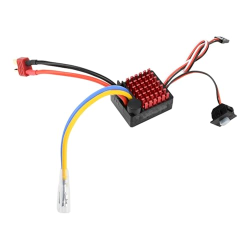 Motor ESC cepillado 60A con control progresivo de frenado para automodelismo RC 1/10