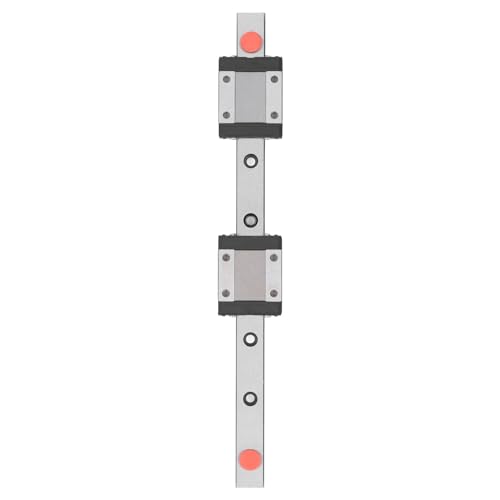 Non Slip Linear Guide Mgn12c Miniature Linear Bearing Slide Kit with 2 Slides for 3D Printers and CNC Parts 300mm (100mm