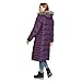 Eddie Bauer Women's Lodge Down Duffle Coat, Deep Eggplant, Small