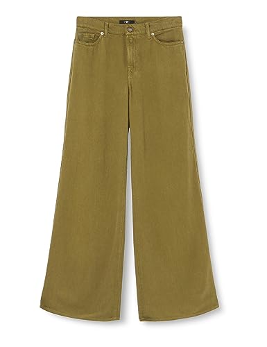 Short aux femmes en coton vert 7 For All Mankind JSP0C850