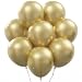 12 Inch Pearlized Latex Balloons (Premium Helium Quality), Pack of 100, Metallic Gold