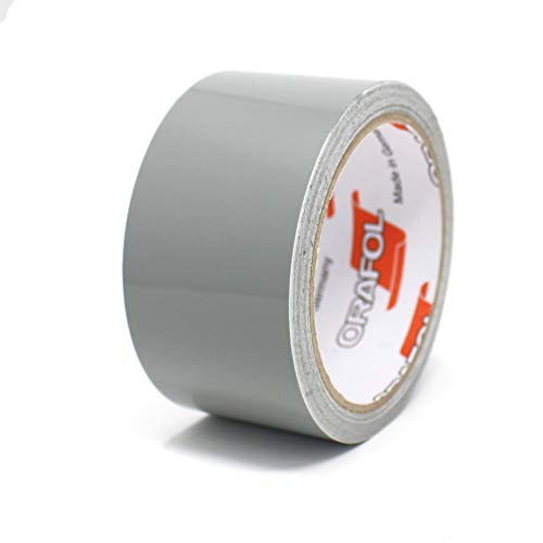 Finest Folia Bandes adhesives décoratives pour auto voiture moto bateau modélisme nombreux coloris longueur 10m ruban adhésif (Gris moyen, 30mm)