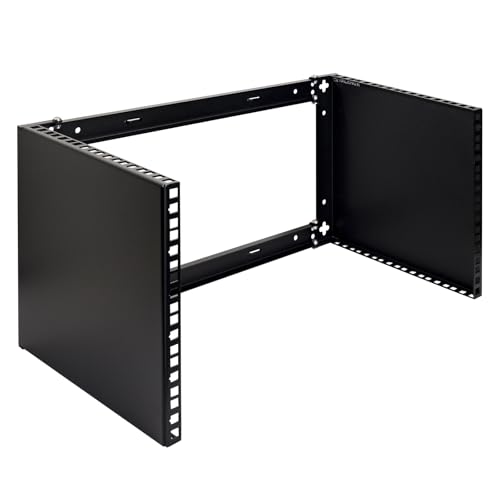 RackPath 6U Wall Mount Network Rack - Patch Panel Bracket for Server and Network Equipment 11.25 inch Deep Heavy Duty 150lbs Capacity 00600334