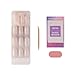 KISS Impress Color FX No Glue Mani 30 Pcs Press on Nails, Medium False Nails, Metallic Chrome & Cat Eye, Peel & Press, Hassle-Free Removal, Includes Manicure Stick, Prep Pad & File (Focus, Medium)
