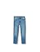 Tommy Hilfiger Modern Straight-Mmbstr Pantalones, Denim, 86 para Bebés