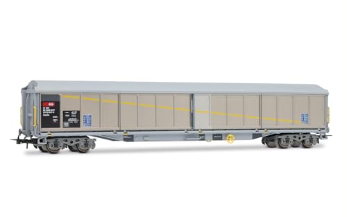 Rivarossi HR6650 SBB, 2-unit pack 4-axle sliding-wall wagon Habils, with patches, ep. V for adults 14+ years - Image 2