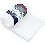 Vodiye Captivating Fluffy Fake Snow Blanket, Lifelike Artificial Snow, Embellishing Your Mantel, Christmas Village, and Other Snow Decor. The Soft and Thick Snow Blanket Releases The Joy of Winter