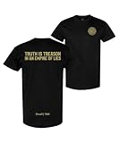 Geek 1984 Orwell Front and Back Printed - Funny Shirts for Men Funny Tee Cotton Black