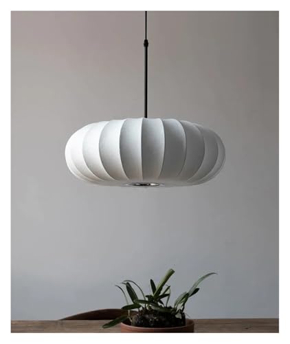 Lustre en soie D50cm pour adoucir l'éclairage trop vif de votre chambre à coucher