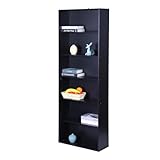 Relaxdays Estantería con 6 Huecos Ajustables, Medidas 178,5 x 60 x 24 cm, para...