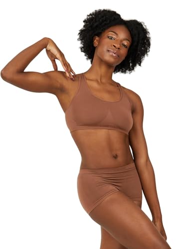 Image of Capezio Women's Capezio Seamless Racerback Sports Bra