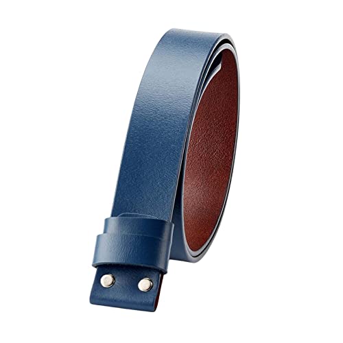 Ceinture sans boucle bleue idéale pour le confort des trajets quotidiens