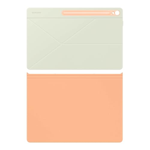 Image of Samsung Galaxy Tab S10 FE+ Smart Book Cover for Galaxy Tab S10 FE+, Detachable Platform, PC-Like Experience, Wireless Keyboard Sharing, Orange