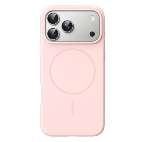 Image of JETech Magnetic Silicone Cover Case for iPhone New Pro, Light Pink