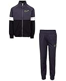 Nike Boy`s 2-Piece Tricot Jacket & Pants Set (Gridiron(86F705-P6G)/Green, 18 Months)