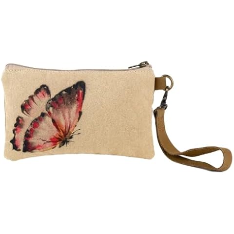 COTT N CURLS Handcrafted Women's Wristlet Wallet Cover