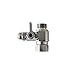 Unbekannt Adapter do podłączenia wody zawór odcinający 3/8 osmozy woda SBS lodówka - 3/8" x 3/8" x1/4"