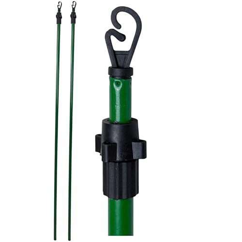 2.6 Meter/8.5ft Heavy Duty Washing Line Prop Telescopic Home Garden Pole Clothing Laundry Support