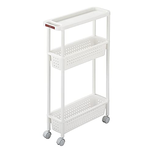 �T���J �L�b�`�����S�� �X�������S�� (��16cm) 3�i �z���C�g �������ނ����̊ȒP�g�� 2L�y�b�g�{�g�����[�\ �ʋC���̗ǂ��������o�X�P�b�g �L���X�^�[�t�� ���{�� (��16.5×���s48×����77cm) ���Ԏ��[ �X�������b�N �L�b�`�� ���ʏ� 