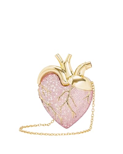 JW PEI Maren Bolsos Bandolera en Forma de Corazón de Cristal Arti...