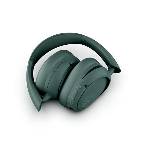 Image of JLab, JBuds Lux ANC, Over Ear Headphones, Active Noise Cancelling, Bluetooth, Spatial Audio, Sage (Pack of 2)