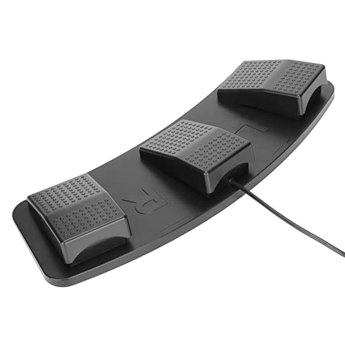 Pedal triple USB Zunate mecánico programable para control de PC y juegos 4