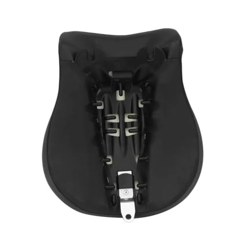 Coussin de siège passager moto custom Harley Davidson Softail FLSTSB noir - 6