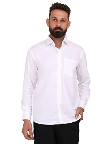 Image of CLUB TWENTY ONE Mens Oxford Pro Formal Shirt, Breathable Cotton Fabric Shirt for Corporate Office, Casual Shirts for Men