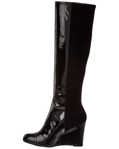 Stuart Weitzman Milla City Wedge Patent & Suede Knee-High Boot2