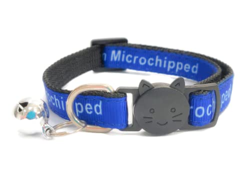 Worded Cat Collars - Please Do Not Feed Me, I Am Microchipped, Multicolour, Pack of 2 - Image 3