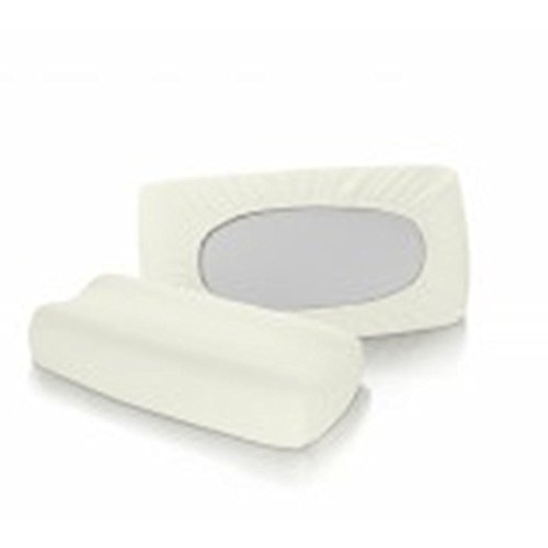 fleuresse vital Comfort Kissenbezug, 96% Baumwolle, 4% Elasthan, naturweiß, 24.4 x 15.2 x 1.2 cm