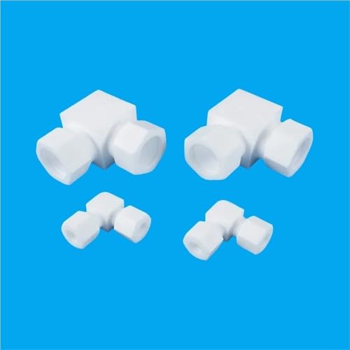 Raccord compression PTFE compact 1mm à coude 90 degrés haute précision - 4