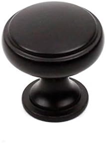 Century Cabinet Round Knob, Pack of 100, Polished Chrome, Cabinet Hardware Knob, Furniture Knob, 1-3/16 Inch Dia, Regal, 22205-26