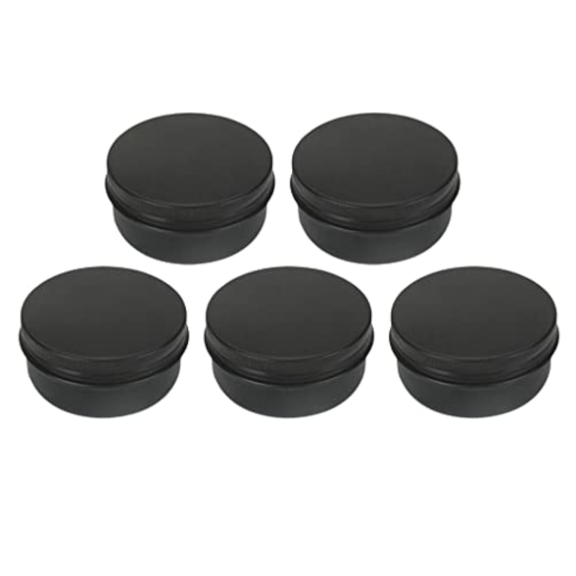 BNF® 5pcs Empty Aluminum Tin Jars for Cosmetics