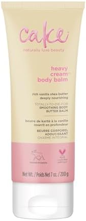 Cake Beauty Heavy Cream Smoothing Body Butter Balm, 6.76 Ounce