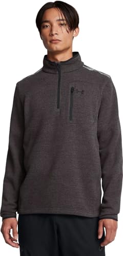 Under Armour - Mens Specialist Qz Sweater, Color Charcoal (019), Size: Large