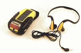 MicroSolar Am/ Fm Armband Radio