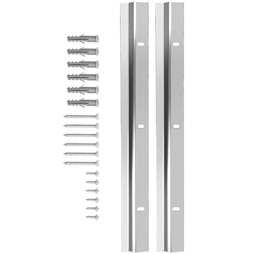 Image of Cleat Picture Hanger 2 Pcs Z Type Hanging Picture Hangers Mirror Mounting Hardware Cleats System Bracket Heavy Duty for The Wall Clips Clothes