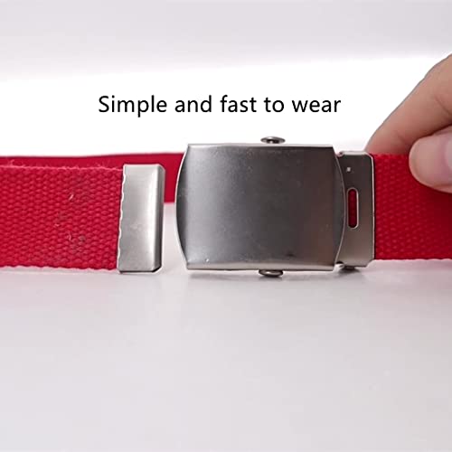 Belts for men Braided Belt,Belt Men Women, Cut To Fit Canvas Web Belt Size Up to 674