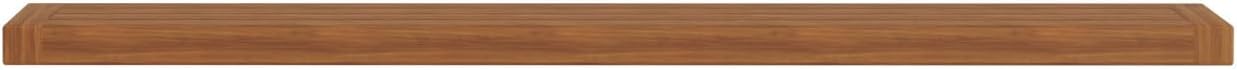 AquaTeak 48" OBI™ OptiAREA Floating Teak Wall Shelf